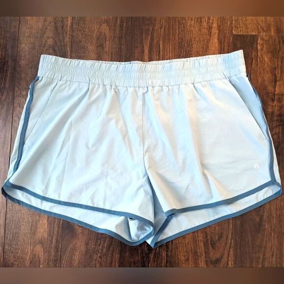 $5 Item! Reitmans Hyba 2X Recycled Plastic Contrast Hem Pocket Shorts - Picture 4 of 11